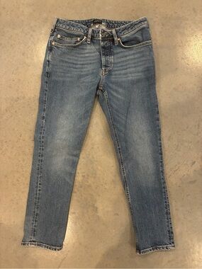 River Island Slim Men's Jeans in Faded Blue Denim